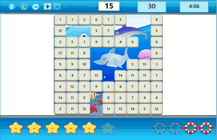 Math Cross: جمع–طرح